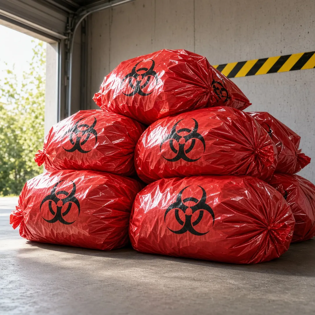 Biohazard waste bags — licensed disposal Fishkill NY