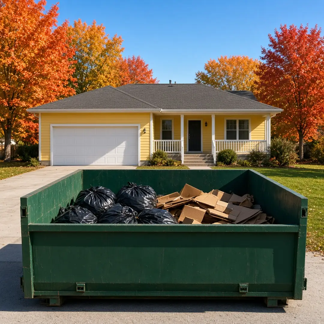 Dumpster for hoarding cleanup — Fishkill NY Dutchess County